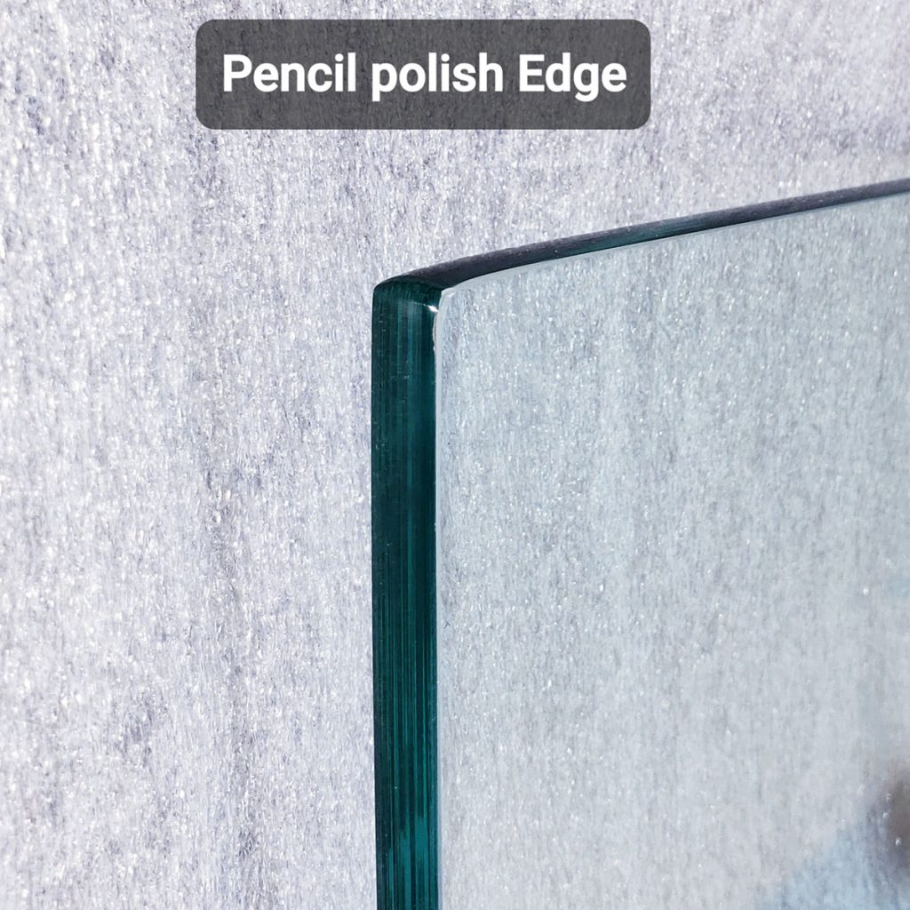 Pencil Polish Edge - Brea Glass & Mirror, Inc.